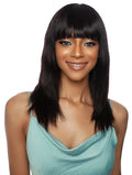 Mane Concept Trill 11A Wet N Wavy WATER CURL Full Bang Wig 16 (TRMW103)