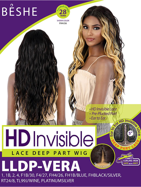 Beshe Heat Resistant Lady Lace Slay and Style Deep Part Lace Wig - LLDP-VERA