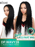 Beshe Deep Part Lace Front Wig - DP.WAVY 28