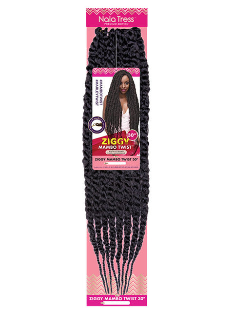 SALE! Janet Collection Nala Tress ZIGGY MAMBO TWIST Crochet Braid 30